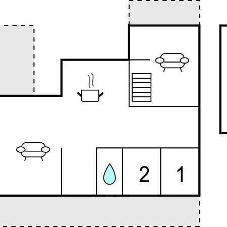 Prázdninový dům Awesome In With Wifi